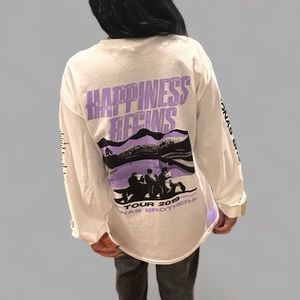 Jonas Brothers Long Sleeve T-Shirt. Size Large.